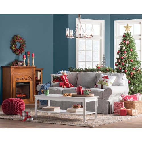 Mistana™ Destrie Handmade Braided Denim and Jute Blue/Beige Rug